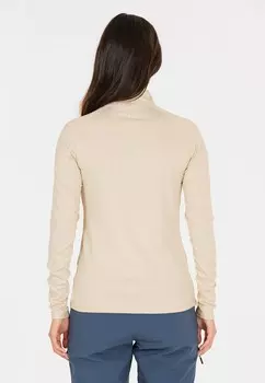 Топ с длинными рукавами SOS, бежевый