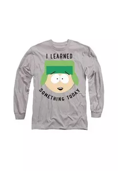 Топ с длинными рукавами SOUTH PARK I LEARNED SOMETHING TODAY Cotton Soul, серый