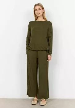 Топ с длинными рукавами Soyaconcept, оливковый