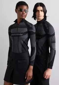 Топ с длинными рукавами SPORT EUROPA QUARTER ZIP LONGSLEEVE UNISEX MISBHV, цвет muted black