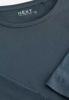 Топ с длинными рукавами STANDARD Next, сине-серый