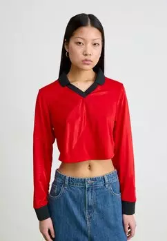 Топ с длинными рукавами STREET CROP Nike Sportswear, красный