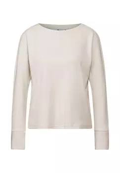 Топ с длинными рукавами Street One, бежевый