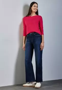 Топ с длинными рукавами Street One, розовый