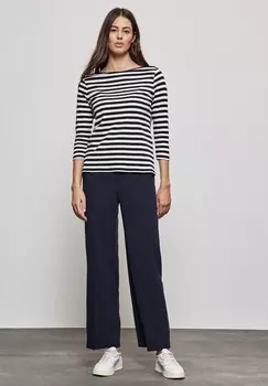 Топ с длинными рукавами Street One, синий