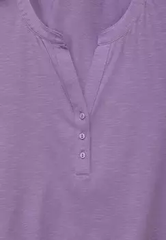 Топ с длинными рукавами Street One, сиреневый