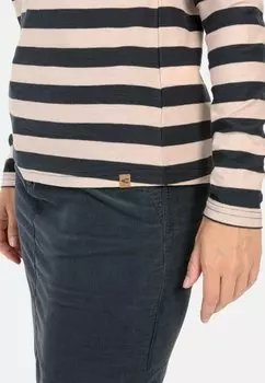 Топ с длинными рукавами STREIFEN camel active, розовый