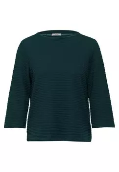 Топ с длинными рукавами STRUKTURSHIRT Cecil, цвет Mottled Dark Green