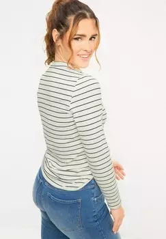 Топ с длинными рукавами Studio Untold, белый