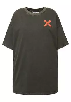 Топ с длинными рукавами Studio Untold, цвет Mottled Anthracite