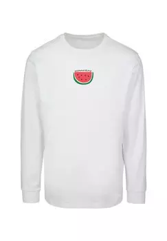 Топ с длинными рукавами SUMMERTIME WITH CUFF Merchcode, белый