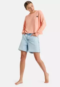 Топ с длинными рукавами SUNDAY COZY Roxy, цвет Mottled Orange