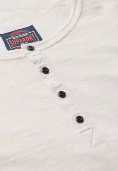 Топ с длинными рукавами Superdry, бежевый