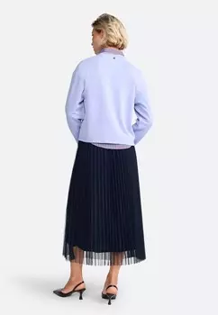 Топ с длинными рукавами SUPERSOFTEM Rich & Royal, фиолетовый