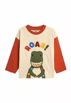 Топ с длинными рукавами T-REX ROAR REGULAR FIT JoJo Maman Bb, бежевый
