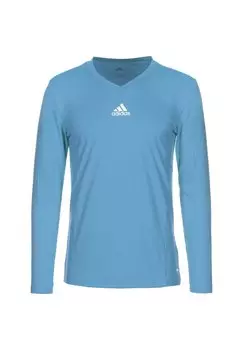 Топ с длинными рукавами TEAM BASE adidas Performance, цвет team light blue