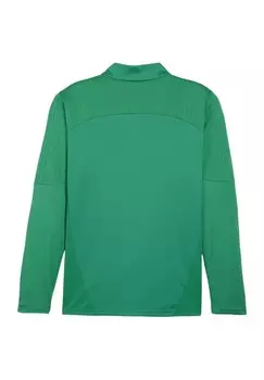 Топ с длинными рукавами TEAMFINAL TRAINING 1/4 ZIP Puma, зеленый