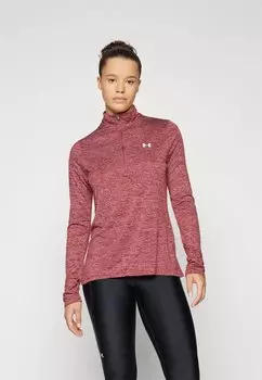 Топ с длинными рукавами TECH 1/2 ZIP TWIST Under Armour, Бордо