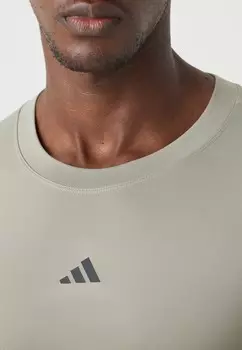 Топ с длинными рукавами TECHFIT COMPRESSION LONG SLEEVE adidas Performance, светло-серый
