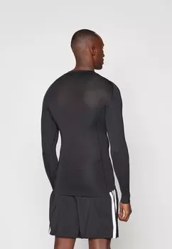 Топ с длинными рукавами TECHFIT LONGSLEEVE adidas Performance, черный
