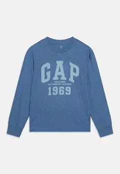 Топ с длинными рукавами TEE BOYS GAP, цвет blue heather
