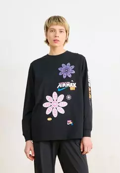 Топ с длинными рукавами TEE Nike Sportswear, черный