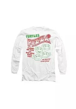 Топ с длинными рукавами TEENAGE MUTANT NINJA TURTLES PIZZA Cotton Soul, белый