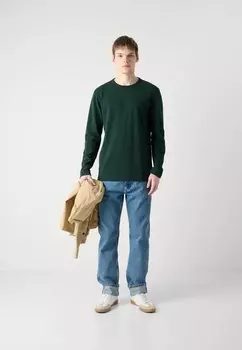 Топ с длинными рукавами TEMPESTO BOSS, зеленый