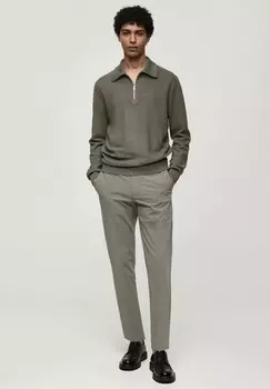 Топ с длинными рукавами TENP Mango, оливковый