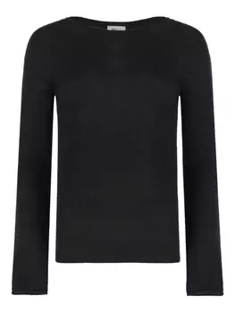 Топ с длинными рукавами THE (Alphabet), черный