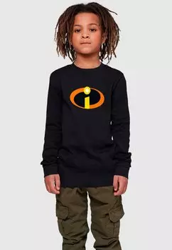 Топ с длинными рукавами THE INCREDIBLES 2 COSTUME LOGO ABSOLUTE CULT, цвет black
