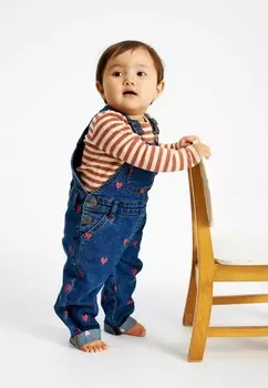 Топ с длинными рукавами The New Siblings, коричневый