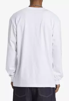 Топ с длинными рукавами THROWBACK DC Shoes, белый