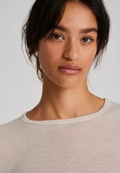 Топ с длинными рукавами THYRA GAI+LISVA, серый