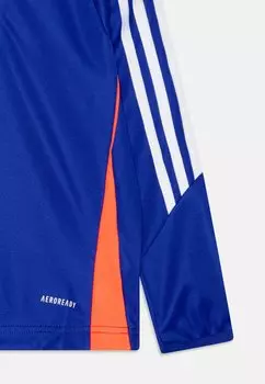 Топ с длинными рукавами Tiro24 Training Kids Unisex adidas Performance, прозрачный синий/белый/солнечно-красный