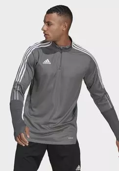 Топ с длинными рукавами TIRO TRAININGSOBERTEIL adidas Performance, серый