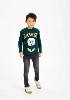 Топ с длинными рукавами TNHAMILTON OS L_S The New, цвет green gables