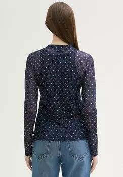 Топ с длинными рукавами TOM TAILOR DENIM, черный