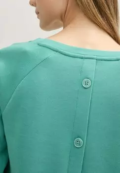 Топ с длинными рукавами TOM TAILOR DENIM, бирюзовый