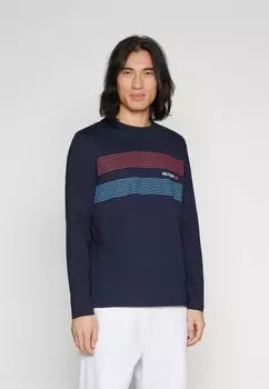 Топ с длинными рукавами Tommy Hilfiger, темно-синий