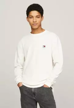 Топ с длинными рукавами Tommy Jeans, белый