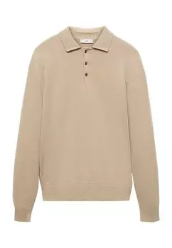 Топ с длинными рукавами TORITO Mango, песочный