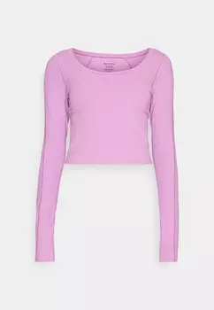 Топ с длинными рукавами TRANSCEND TOP Athleta, розовый