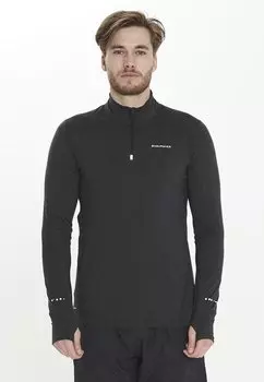 Топ с длинными рукавами TUNE M MELANGE MIDLAYER Endurance, цвет zwart