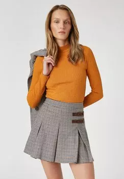 Топ с длинными рукавами TURTLENECK Koton, цвет mustard yellow