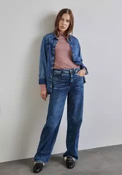 Топ с длинными рукавами TURTLENECK Street One, светло-розовый