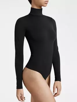 Топ с длинными рукавами TURTLENECK STRING BODY Wolford, черный