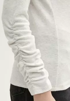 Топ с длинными рукавами U-BOOT AUSSCHNITT TOM TAILOR DENIM, бежевый