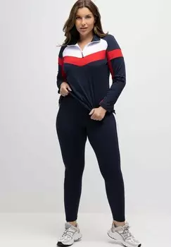 Топ с длинными рукавами Ulla Popken, красный