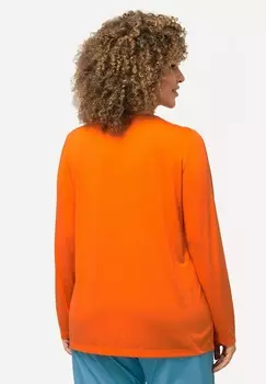 Топ с длинными рукавами Ulla Popken, оранжевый